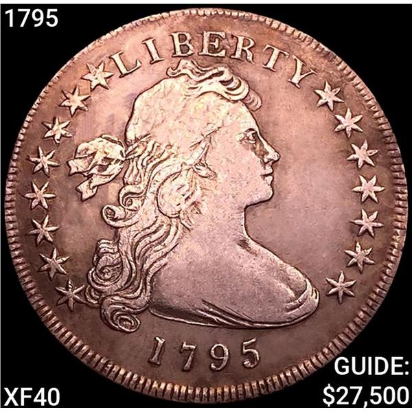 1795 Draped Bust Dollar NEARLY UNCIRCULATED