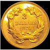 Image 2 : 1874 $3 Gold Piece UNCIRCULATED