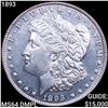 Image 1 : 1893 Morgan Silver Dollar CHOICE BU DMPL