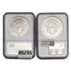 Image 2 : 1986 / 1988 Eagles Silver $1 NGC MS69 [2 Coins]