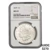 Image 1 : 1879 $1 Morgan Dollar NGC MS63