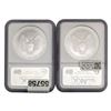 Image 2 : [2] 1999 American Silver Eagle NGC MS69
