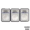 Image 1 : [3] 2007 $1 Silver Eagle NGC Gem Unc Early R