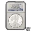 Image 1 : 2011-W Eagle S$1 NGC PF70 Ultra Cameo