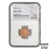 Image 1 : 1951-S Lincoln Cent NGC MS67 RD