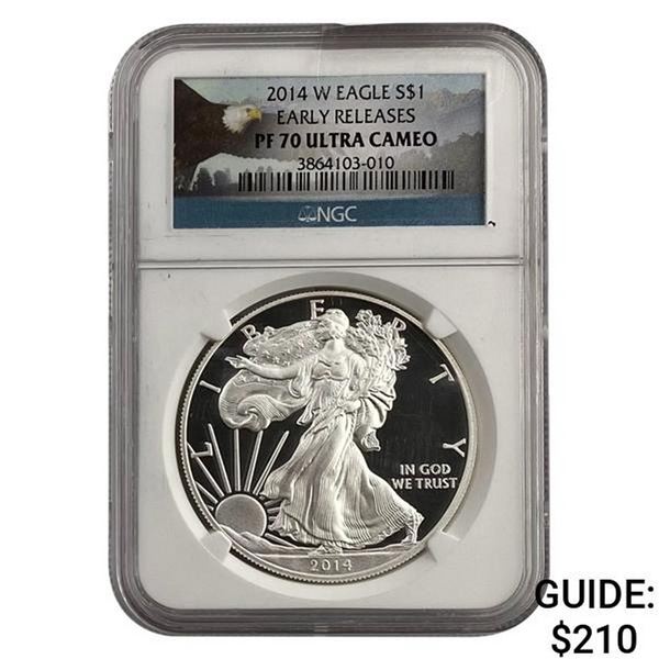 2014-W Silver Eagle NGC PF70 Ultra Cameo