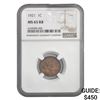 Image 1 : 1921 1C NGC MS 65 RB