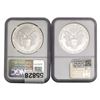 Image 2 : [2] 1991 American Silver Eagle NGC MS69