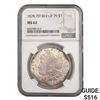 Image 1 : 1878 7TF Rev of 79 $1 NGC MS62