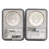 Image 2 : [2] 1991 American Silver Eagle NGC MS69