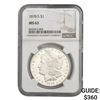 Image 1 : 1878-S Morgan Silver Dollar NGC MS63