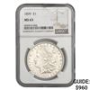 Image 1 : 1899 Morgan Silver Dollar NGC MS63