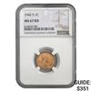 Image 1 : 1942-S Lincoln Cent NGC MS67 RD