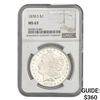 Image 1 : 1878-S Morgan Dollar NGC MS63