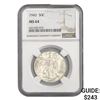 Image 1 : 1943 50C NGC MS64