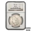Image 1 : 1880 Morgan Silver Dollar NGC MS63