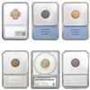 Image 2 : 1917-1933 HIGH GRADE Better Date Lincoln Wheat Cent Lot [6 Coins] NGC/SEGS/NNC/PCI MS64-67