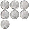 1878-1898 BU Morgan Siler Dollar Lot [7 Coins]
