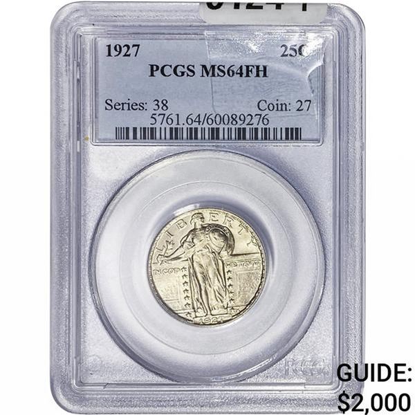 1927 Standing Liberty Quarter PCGS MS64 FH