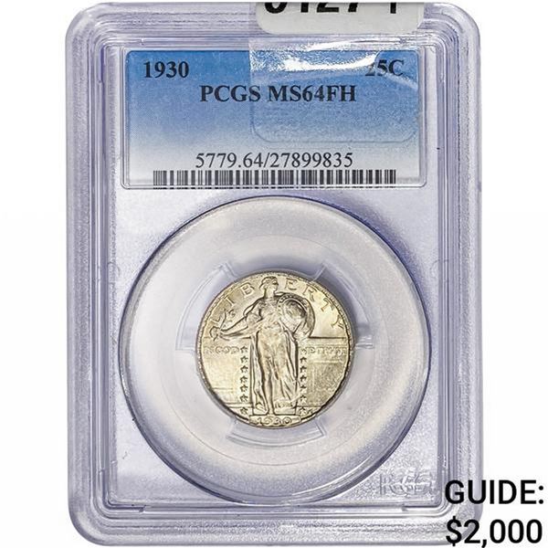 1930 Standing Liberty Quarter PCGS MS64 FH