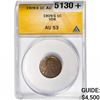 1909-S VDB Wheat Cent ANACS AU53