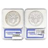 Image 2 : [2] 1986 Silver Eagle IGS MS-70