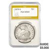 Image 1 : 1876-S Trade Dollar PGA MS64