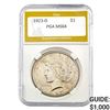 Image 1 : 1923-D Peace Dollar PGA MS64