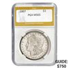 Image 1 : 1897 Morgan Dollar PGA MS65