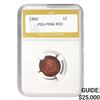 Image 1 : 1880 1C Indian Head Cent PGA PR66 RED