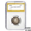 Image 1 : 1884 25C PGA PR66 CAMEO