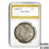 Image 1 : 1882-CC Morgan Dollar PGA MS62