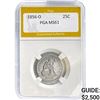 Image 1 : 1856-O Seated Liberty Quarter PGA MS61