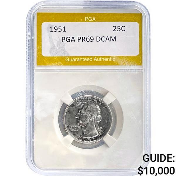 1951 25C PGA PR69 DCAM
