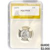 Image 1 : 1870 10C Seated Liberty Dime PGA PR64