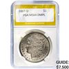 1887-O Morgan Silver Dollar PGA MS64 DMP