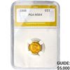 1888 Gold Dollar PGA MS64