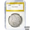 Image 1 : 1880 $1 Morgan Dollar PGA MS64