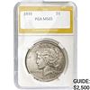 Image 1 : 1935 Peace Dollar PGA MS65