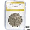 Image 1 : 1923-D Peace Dollar PGA MS64