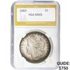Image 1 : 1903 Morgan Silver Dollar PGA MS65