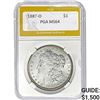 Image 1 : 1887-O Morgan Dollar PGA MS64