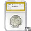 Image 1 : 1915-D Barber Half Dollar PGA MS62