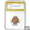 Image 1 : 1897 Indian Head Cent PGA MS66 RED