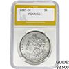 Image 1 : 1885-CC Morgan Silver Dollar PGA MS64
