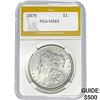Image 1 : 1879 Morgan Silver Dollar PGA MS63
