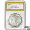Image 1 : 1891 $1 Morgan Dollar PGA MS64+