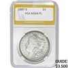 1887-S Morgan Dollar PGA MS64 PL