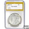 1887-O Morgan Dollar PGA MS64