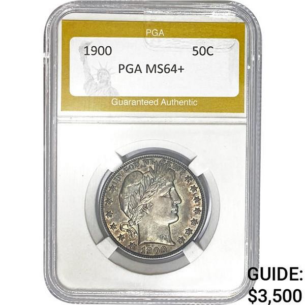 1900 Barber Half Dollar PGA MS64+